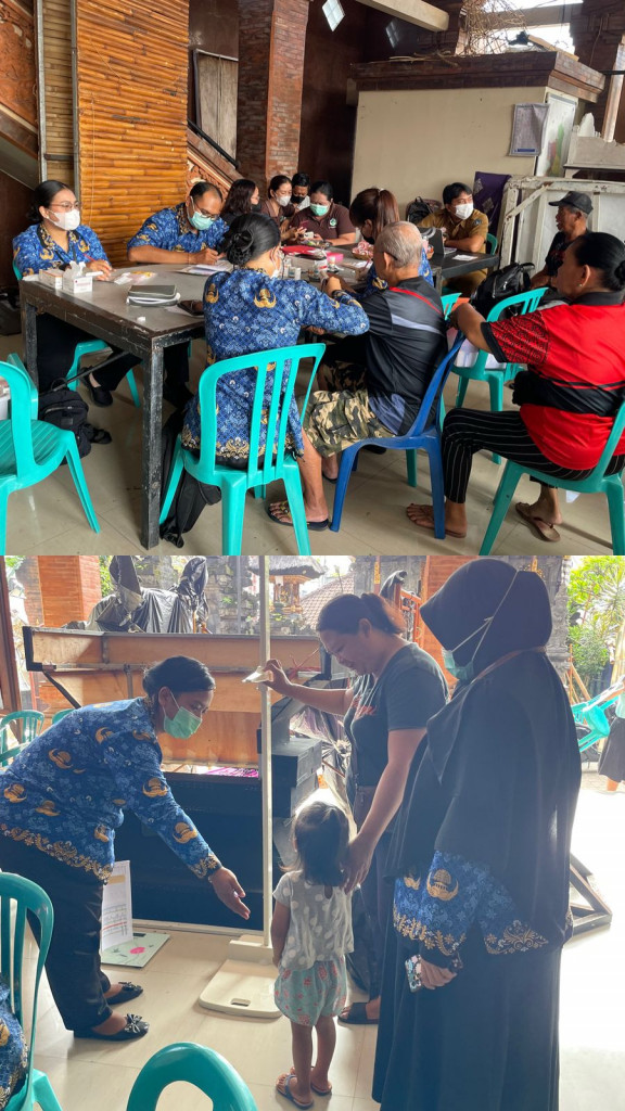 Kegiatan posyandu lansia Senin, 17 Maret 2025